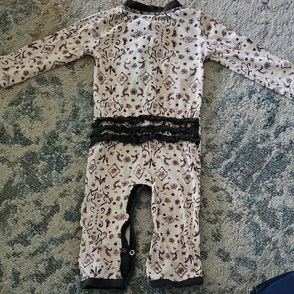 Burts Bees Baby Ruffled One Piece
